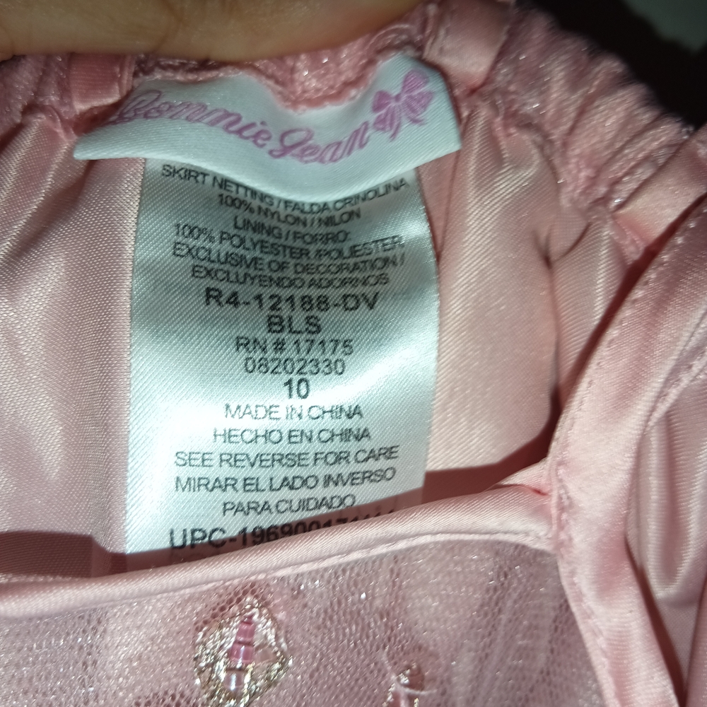 Bonnie Jean Pink Floral Formal Dress - Picture 6 of 9